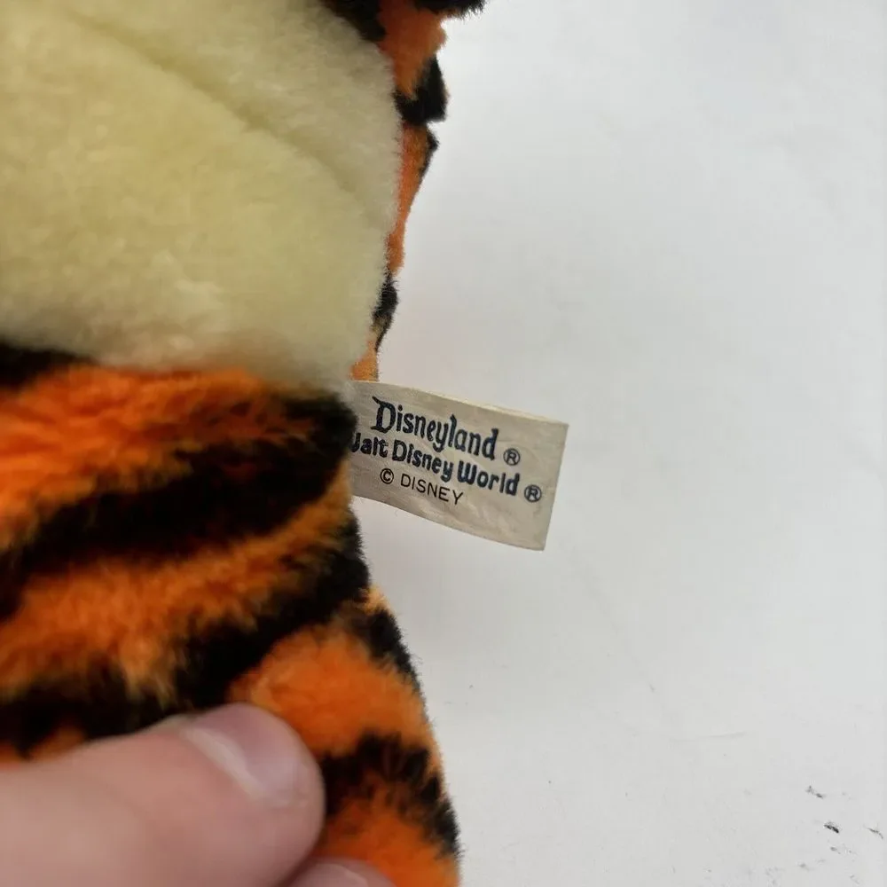 Disneyland Walt Disney Vintage Plush Tigger Stuffed Animal 9